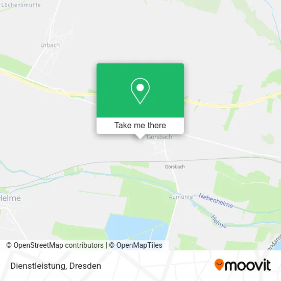 Карта Dienstleistung