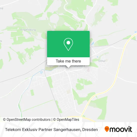 Карта Telekom Exklusiv Partner Sangerhausen