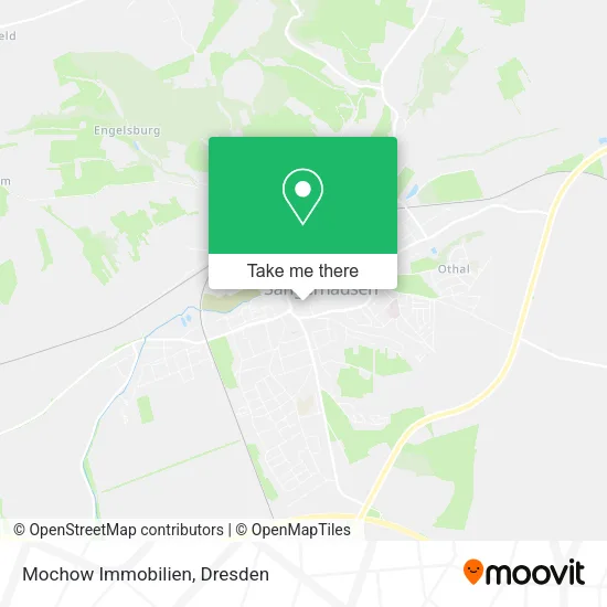 Карта Mochow Immobilien