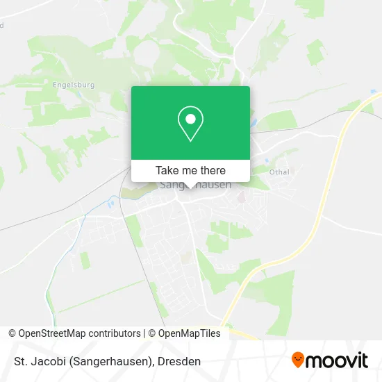 Карта St. Jacobi (Sangerhausen)