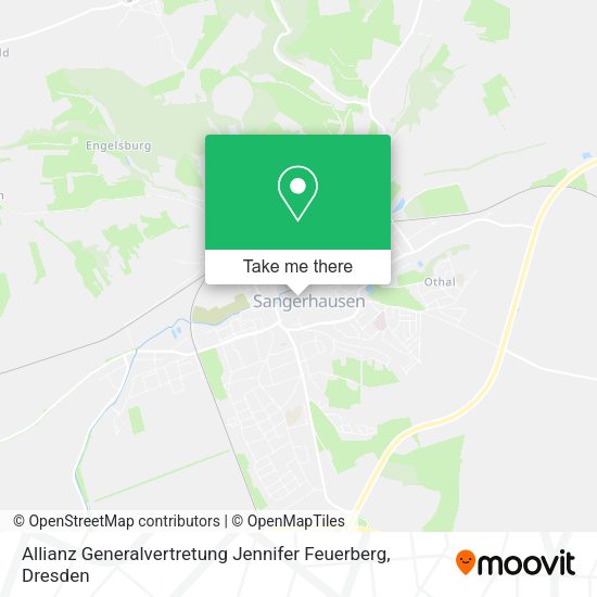 Карта Allianz Generalvertretung Jennifer Feuerberg