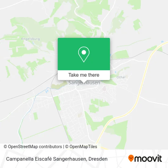 Карта Campanella Eiscafé Sangerhausen