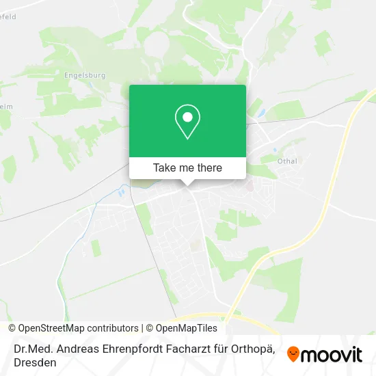 Карта Dr.Med. Andreas Ehrenpfordt Facharzt für Orthopä