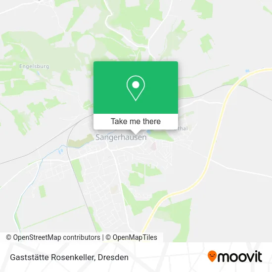 Карта Gaststätte Rosenkeller