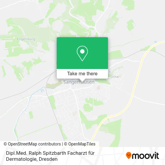 Карта Dipl.Med. Ralph Spitzbarth Facharzt für Dermatologie