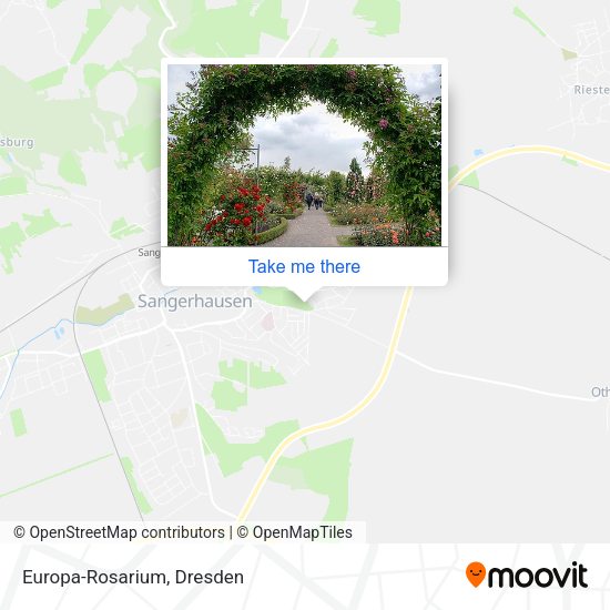 Карта Europa-Rosarium
