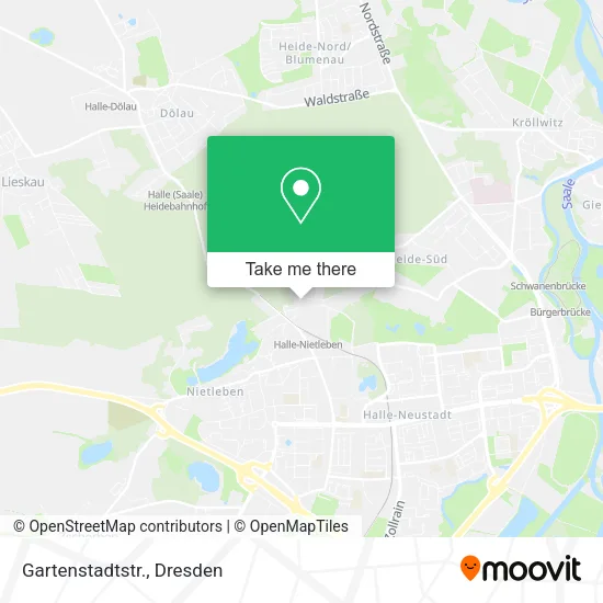 Карта Gartenstadtstr.