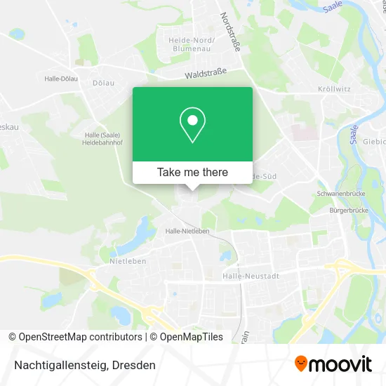 Карта Nachtigallensteig