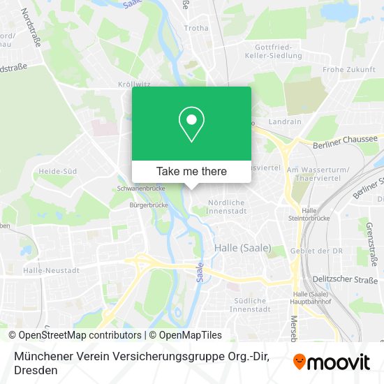 Карта Münchener Verein Versicherungsgruppe Org.-Dir
