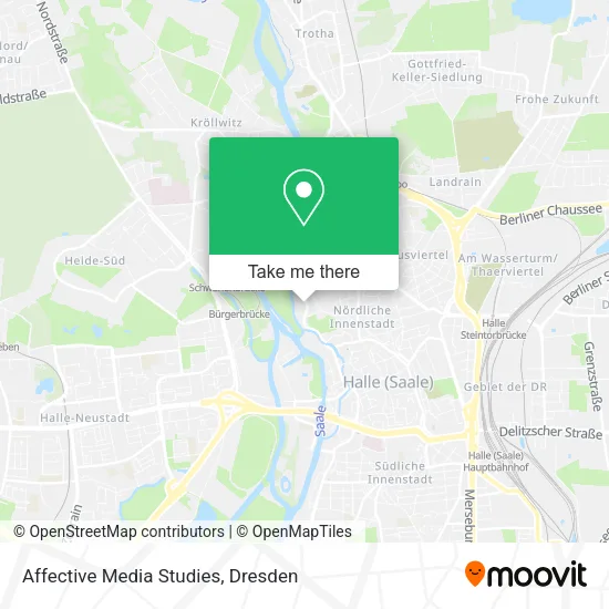 Карта Affective Media Studies