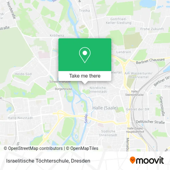 Карта Israelitische Töchterschule