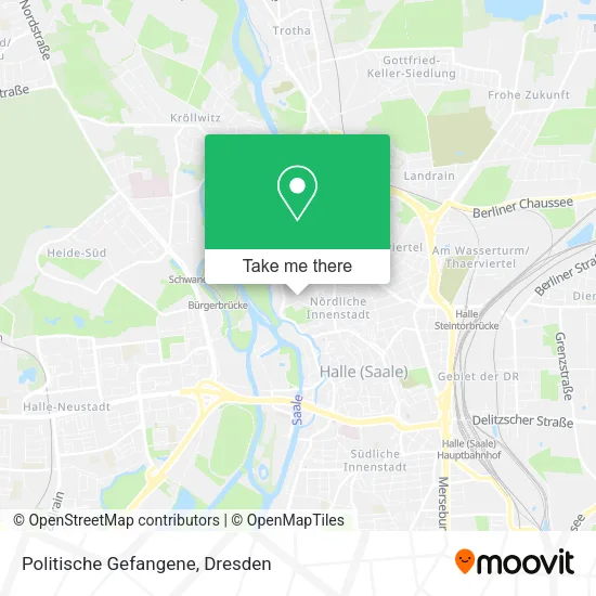 Карта Politische Gefangene