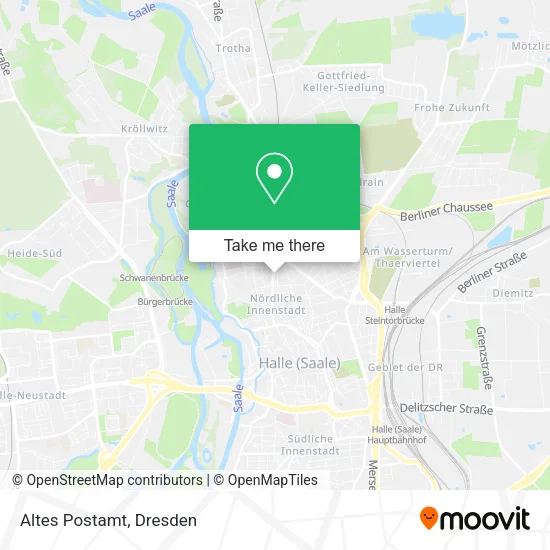 Карта Altes Postamt