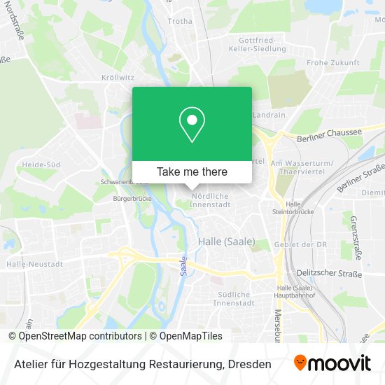 Карта Atelier für Hozgestaltung Restaurierung