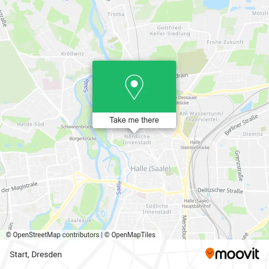 Start map