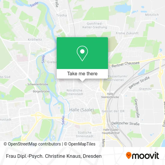 Frau Dipl.-Psych. Christine Knaus map
