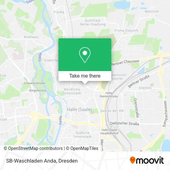 Карта SB-Waschladen Anda