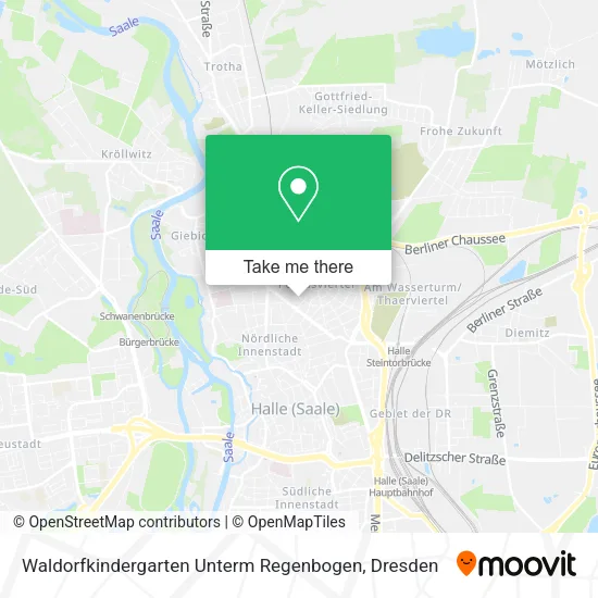 Карта Waldorfkindergarten Unterm Regenbogen
