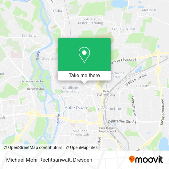 Карта Michael Mohr Rechtsanwalt