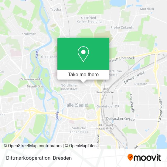 Карта Dittmarkooperation