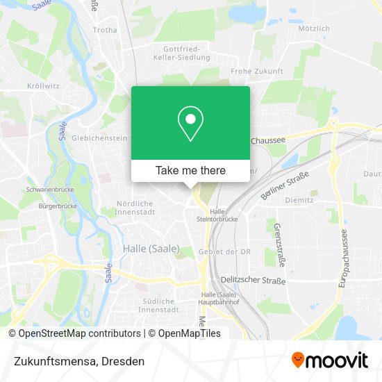 Карта Zukunftsmensa
