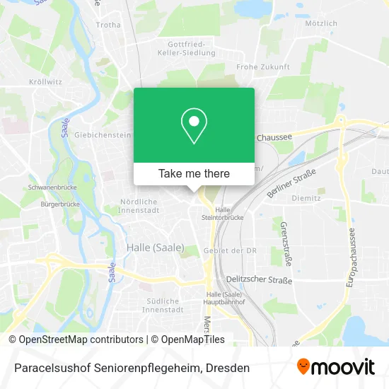 Карта Paracelsushof Seniorenpflegeheim