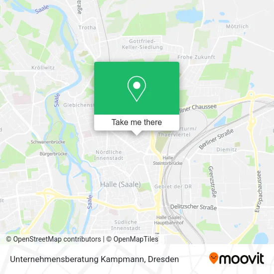 Карта Unternehmensberatung Kampmann