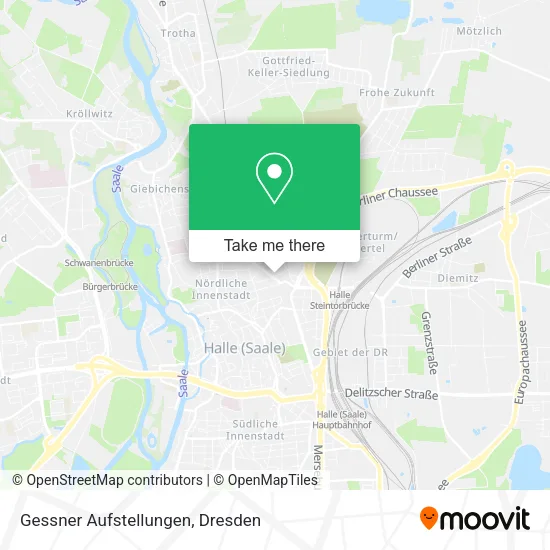 Карта Gessner Aufstellungen