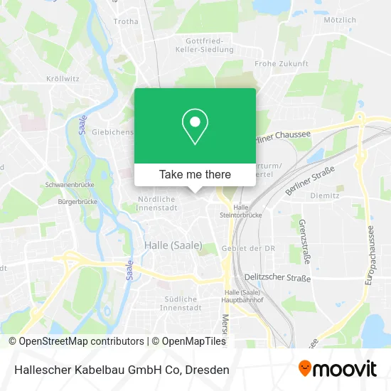 Карта Hallescher Kabelbau GmbH Co