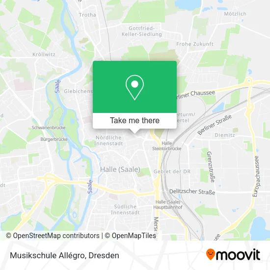 Карта Musikschule Allégro