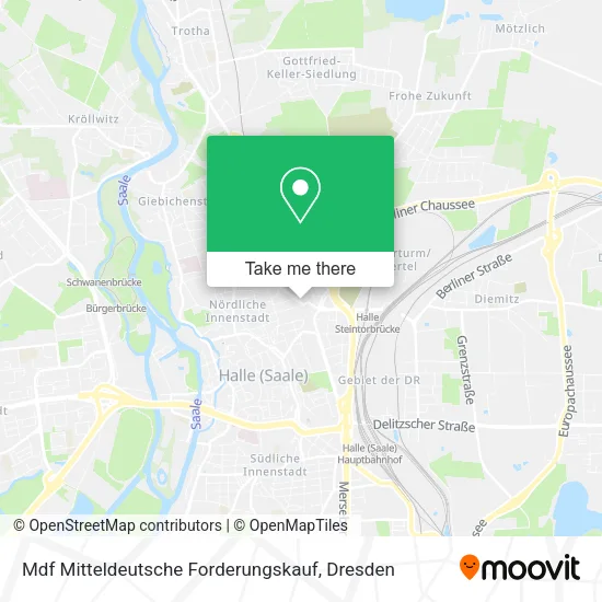 Карта Mdf Mitteldeutsche Forderungskauf