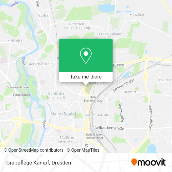 Карта Grabpflege Kämpf