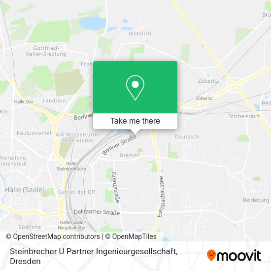 Карта Steinbrecher U Partner Ingenieurgesellschaft