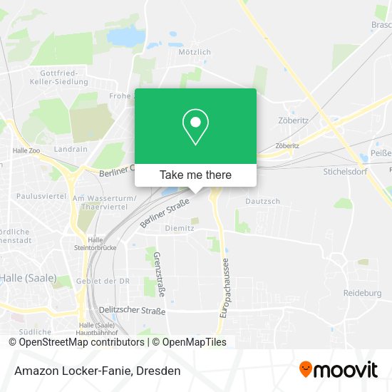 Карта Amazon Locker-Fanie