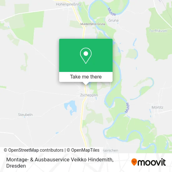 Карта Montage- & Ausbauservice Veikko Hindemith