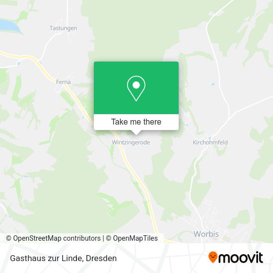 Карта Gasthaus zur Linde