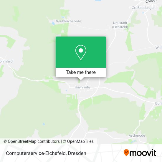 Карта Computerservice-Eichsfeld