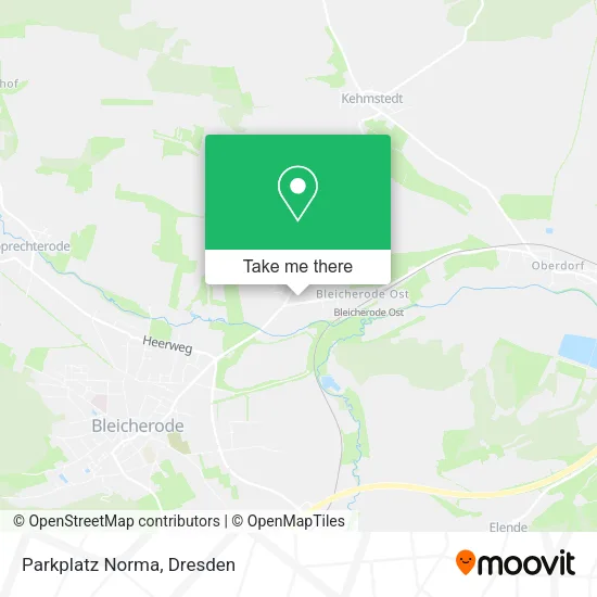 Карта Parkplatz Norma