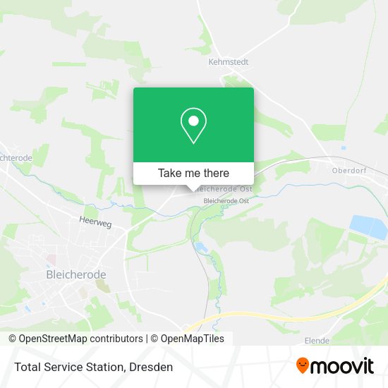 Карта Total Service Station