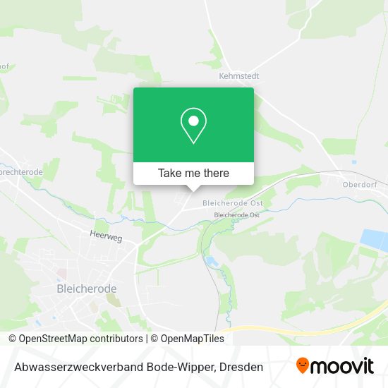 Карта Abwasserzweckverband Bode-Wipper