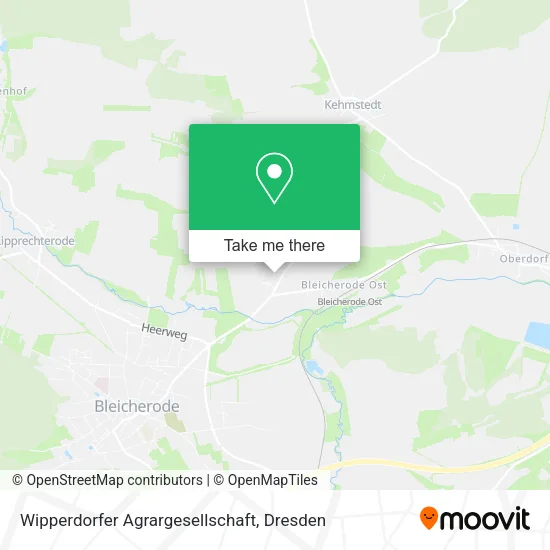 Карта Wipperdorfer Agrargesellschaft