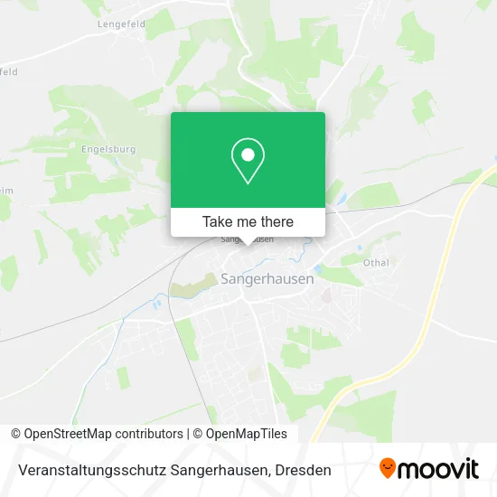 Карта Veranstaltungsschutz Sangerhausen