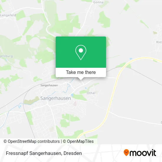 Карта Fressnapf Sangerhausen