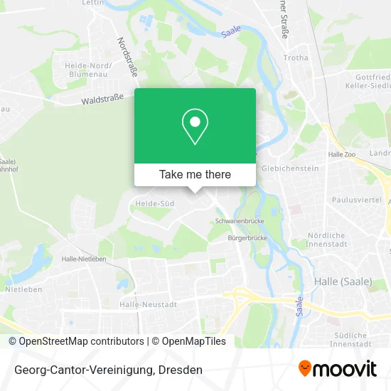 Карта Georg-Cantor-Vereinigung