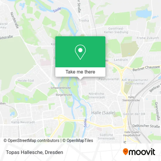 Карта Topas Hallesche