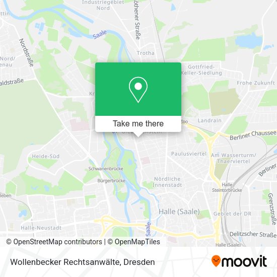 Карта Wollenbecker Rechtsanwälte
