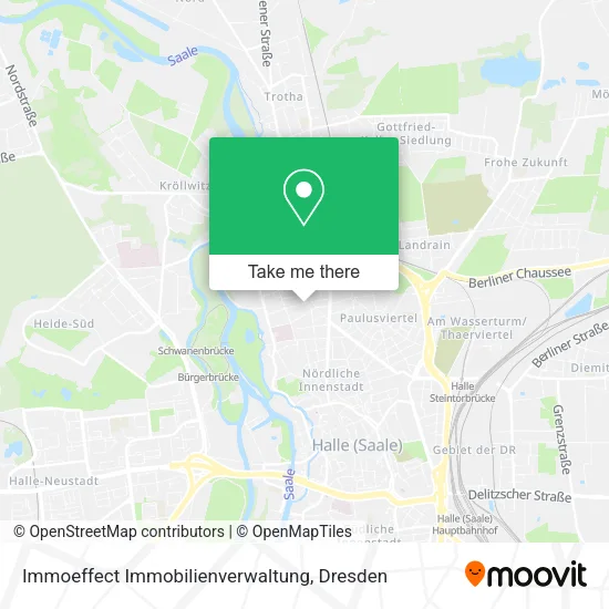 Карта Immoeffect Immobilienverwaltung