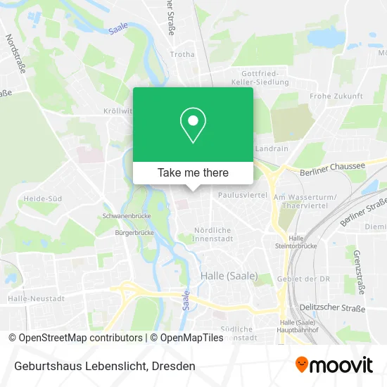 Карта Geburtshaus Lebenslicht