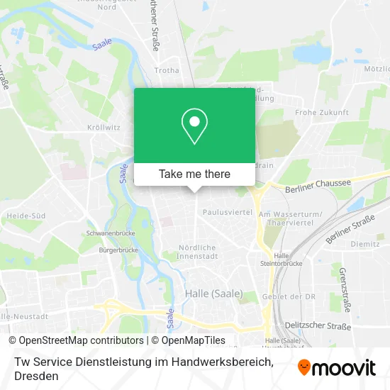 Карта Tw Service Dienstleistung im Handwerksbereich