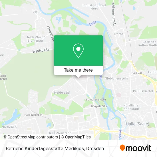 Карта Betriebs Kindertagesstätte Medikids